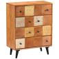 Preview: Kommode 60x30x75 cm Massivholz Akazie