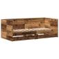 Preview: Bettcouch mit Schublade Altholz Teilenholz 75 x 190 cm Langlebig