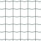 Preview: Euro Zaun Set von 2 Grün Pulverbeschichteter Stahl 25 x 1,2 m