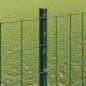Preview: Gartenzaunrolle Set aus 2 Grün Pulverbeschichteter Stahl