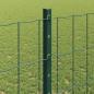 Preview: Euro-Zaun Set 2er Set Grün Pulverbeschichteter Stahl 25 x 1,2 m