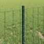 Preview: Euro Zaun Set von 2 Grün Pulverbeschichteter Stahl 10 x 0.4 m