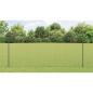 Preview: Gartenzaunset 2er Set Grau Metall Standard Langlebig