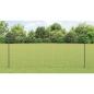 Preview: Gartenzaun-Rollensatz Set mit 2 Grau Metall 10 x 1,4 m