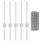 Preview: Euro Zaun Set Set von 2 Feuerverzinkter Stahl 10 x 0,4 Meter
