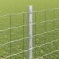 Preview: Gartenzaunset Set aus 2 Verzinkter Stahl 10 x 1,2 m Langlebig