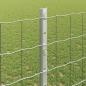 Preview: Gartenzaunrollen Set 2er Set Verzinkter Stahl 10 x 1,2 m