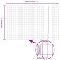 Preview: Gartenzaunset Set aus 2 Verzinkter Stahl 10x1,5 m Langlebig
