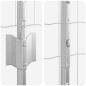 Preview: Gartenzaunrollen-Set Set aus 2 Verzinkter Stahl 10 x 1,5 m Robust