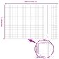 Preview: Gartenzaun Set Set aus 2 Verzinkter Stahl 10 x 1,6 m Langlebig