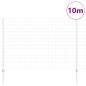 Preview: Euro Zaun Set Set aus 2 Verzinkter Stahl 10 x 1,6 Meter Langlebig