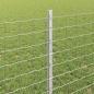 Preview: Euro Zaun Set Set aus 2 Feuerverzinkter Stahl 25 x 0,8 Meter