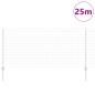 Preview: Gartenzaun Set 2er Set Verzinkter Stahl 25 x 1 m Langlebig