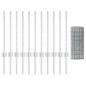 Preview: Eurozaun Set Set aus 2 Verzinkter Stahl 25 x 0,6 m Robust