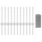Preview: Gartenzaun Roll Set von 2 Verzinkt Verzinkter Stahl 25 Meter