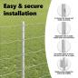 Preview: Gartenzaun Set 2er Set Verzinkter Stahl 25 x 1 m Langlebig