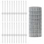 Preview: Gartenzaun Set Set mit 3 Galvanisierter Stahl Mittel Erweiterbar
