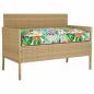 Preview: Palettenkissen für Sitz-/Rückenlehne Tropischer Dschungel 120x60x12 cm Oxford-Stoff