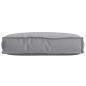 Preview: ARDEBO.de - Pallet Kissen für Sitz Grau 60x40x8 cm Oxford-Stoff