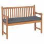 Preview: ARDEBO.de - Kissen Anthrazit Polyester 140 cm x 40 cm x 8 cm