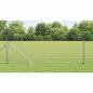 Preview: ARDEBO.de - Zaunpfosten Set 13er Set Silber Galvanisierter Stahl