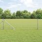 Preview: Zaunpfosten Set 13er Set Silber Galvanisierter Stahl