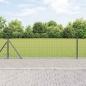 Preview: ARDEBO.de - Zaunpfosten Set 13 Teile Grau Beton 3,2 x 3,2 x 50 cm Langlebig