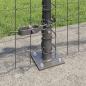 Preview: Zaunpfosten Set 13 Teile Grau Beton 3,2 x 3,2 x 50 cm Langlebig