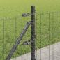 Preview: Zaunpfosten Set 13 Teile Grau Beton 3,2 x 3,2 x 50 cm Langlebig