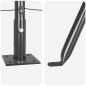Preview: Zaunpfosten Set 13 Teile Grau Beton 3,2 x 3,2 x 50 cm Langlebig