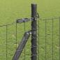 Preview: Zaunpfosten mit Bodenplatten 7 Stück Ø32mm 110cm Beton