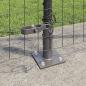Preview: Zaunpfosten Set 26 Teile Grau Beton 3,2 x 3,2 x 78,5 cm