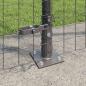 Preview: Zaunpfosten Set 26-teilig Grau Beton 3,2 x 3,2 x 88,5 cm