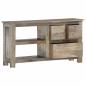 Preview: TV-Schrank 100x30x55 cm Massivholz Mango