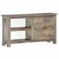 Preview: TV-Schrank 100x30x55 cm Massivholz Mango