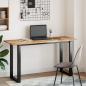 Preview: Tischplatte Rechteckig 120x50x2 cm Massivholz Akazie