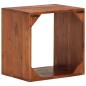 Preview: Wandregal 40x30x40 cm Massivholz Akazie