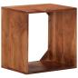 Preview: Wandregal 40x30x40 cm Massivholz Akazie