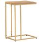 Preview: Beistelltisch 35x45x65 cm Massivholz Mango