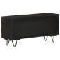 Preview: TV-Schrank 90x30x45 cm Mango Massivholz
