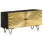 Preview: TV-Schrank 90x30x45 cm Mango Massivholz