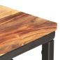 Preview: Beistelltisch 35x45x65 cm Massivholz