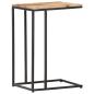 Preview: Beistelltisch 35x45x65 cm Massivholz