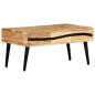 Preview: Couchtisch 88x50x42 cm Akazie Massivholz