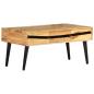 Preview: Couchtisch 88x50x42 cm Akazie Massivholz