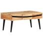 Preview: Couchtisch 88x50x42 cm Akazie Massivholz