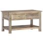 Preview: Couchtisch 82x52x47 cm Massivholz Mango