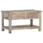 Preview: Couchtisch 82x52x47 cm Massivholz Mango