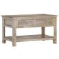 Preview: Couchtisch 82x52x47 cm Massivholz Mango