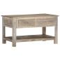 Preview: Couchtisch 82x52x47 cm Massivholz Mango